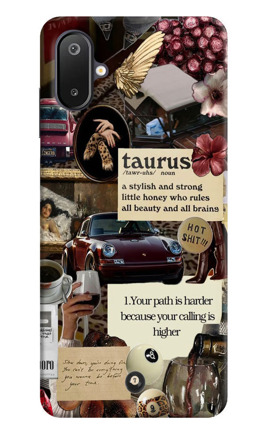Taurus Zodiac Samsung M06 5G Back Cover