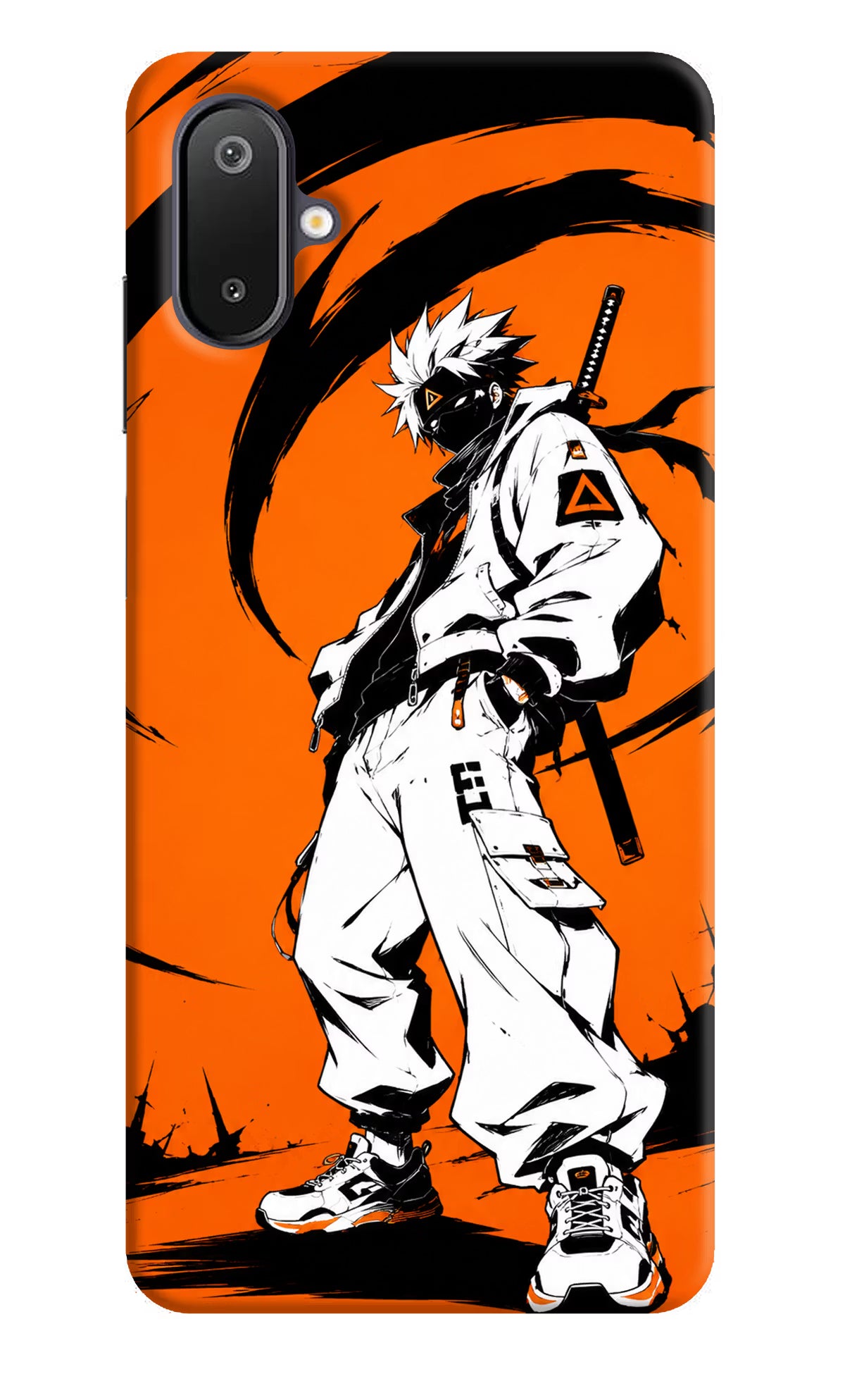Street Samurai  Samsung M06 5G Hard Case Back Cover by Casekaro