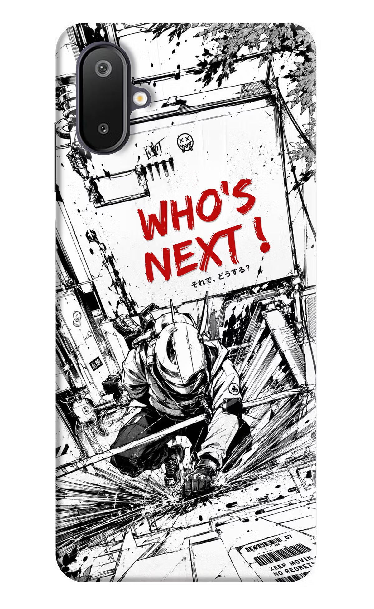 Who's Next Samsung M06 5G Hard Case Back Cover by Casekaro