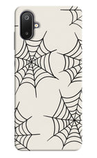 Spider Web Samsung M06 5G Hard Case Back Cover by Casekaro