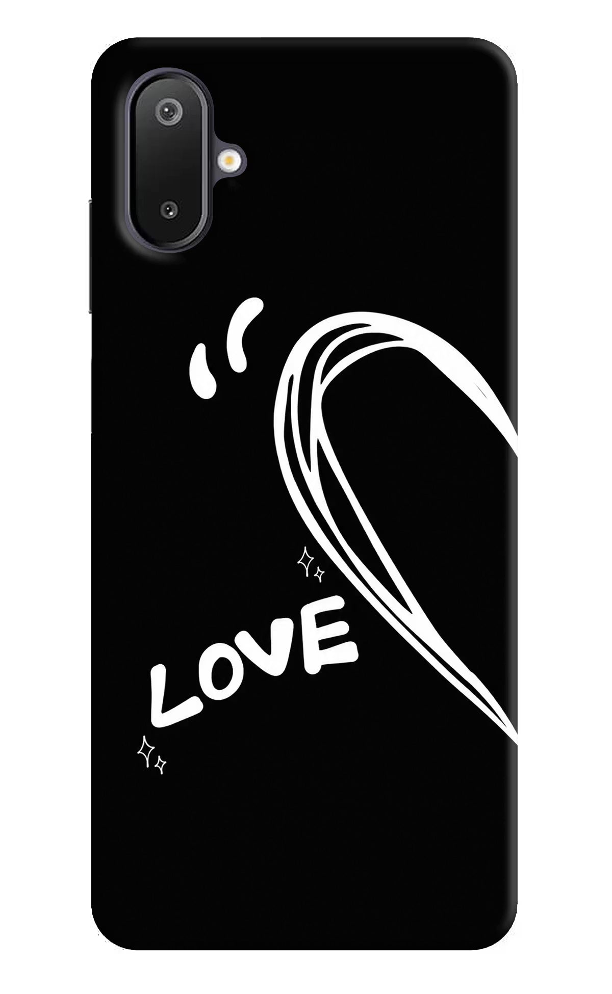 Love Line Samsung M06 5G Back Cover