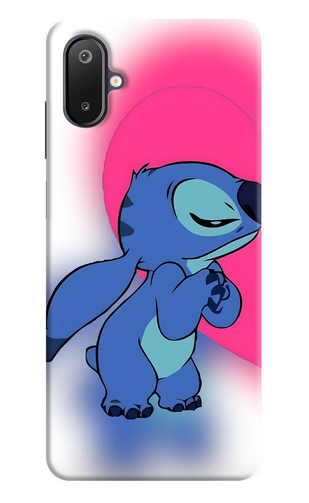 Stitch Hug Samsung M06 5G Back Cover