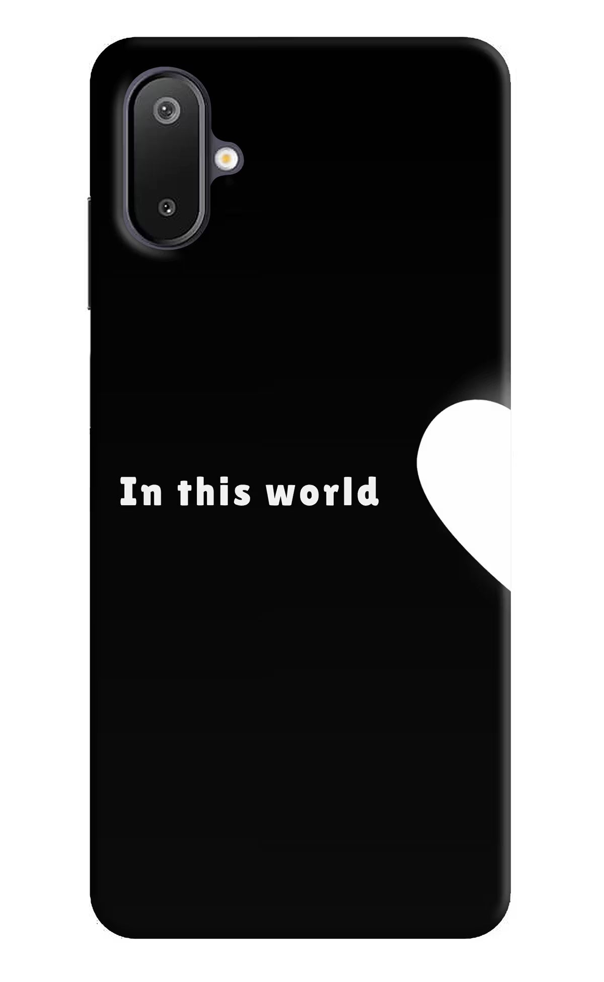 This World Samsung M06 5G Back Cover