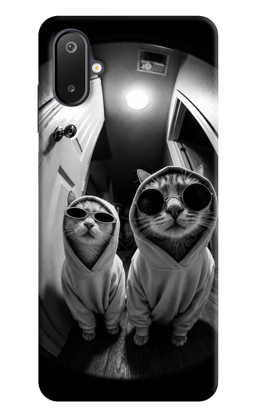 Hood Cats Samsung M06 5G Back Cover, Hard case