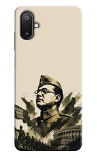 Netaji Rising Samsung M06 5G Hard Case Back Cover by Casekaro