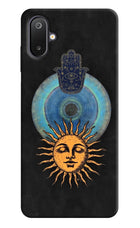 Divine Sun Samsung M06 5G Hard Case Back Cover by Casekaro
