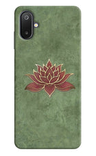 Lotus Grace Samsung M06 5G Hard Case Back Cover by Casekaro