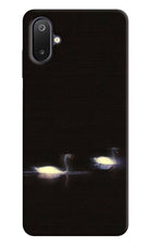 Silent Swans Samsung M06 5G Hard Case Back Cover by Casekaro