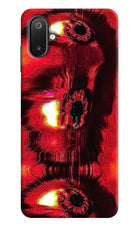 Fire Eye Samsung M06 5G Hard Case Back Cover by Casekaro
