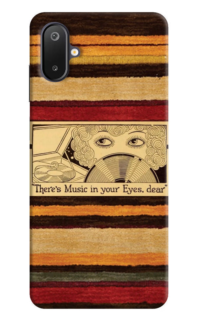 Vinyl Stripes Samsung M06 5G Hard Case Back Cover by Casekaro