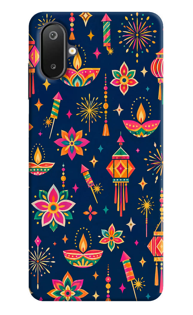Festive Pop Samsung M06 5G Hard Case Back Cover by Casekaro