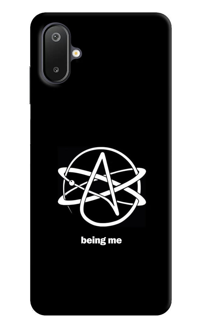 Atheist Symbol Samsung M06 5G Hard Case Back Cover by Casekaro