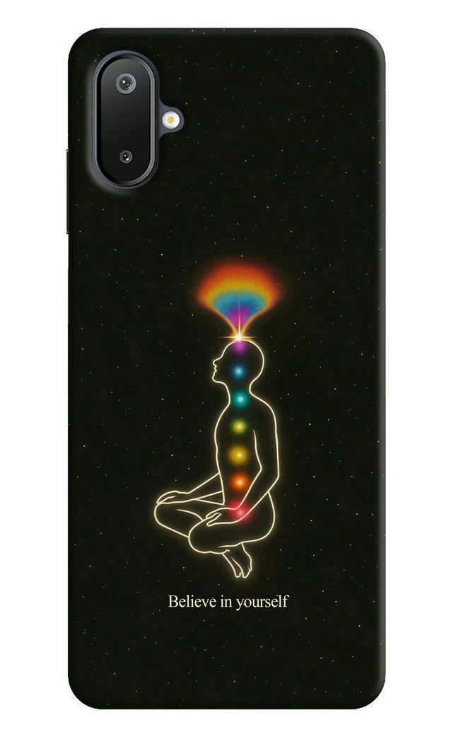 Believe in yourself Samsung M06 5G Hard Case Back Cover by Casekaro