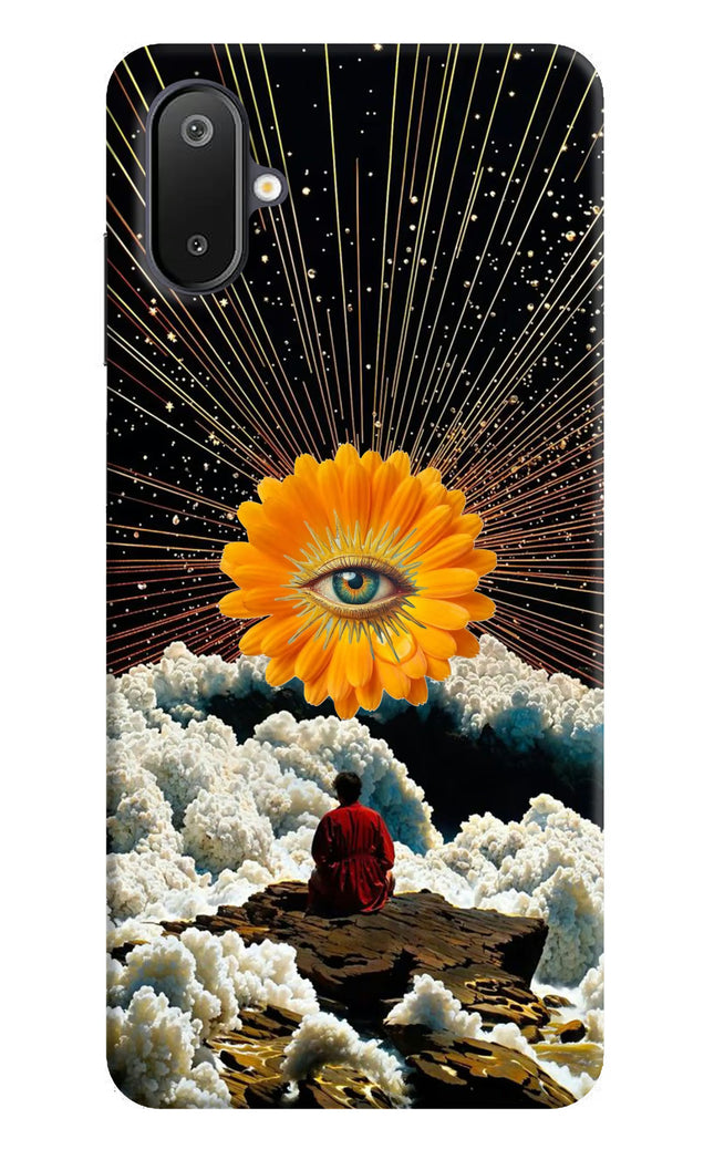 Cosmic Flower Samsung M06 5G Hard Case Back Cover by Casekaro