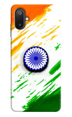Indian Flag Ashoka Chakra Samsung M06 5G Pop Case