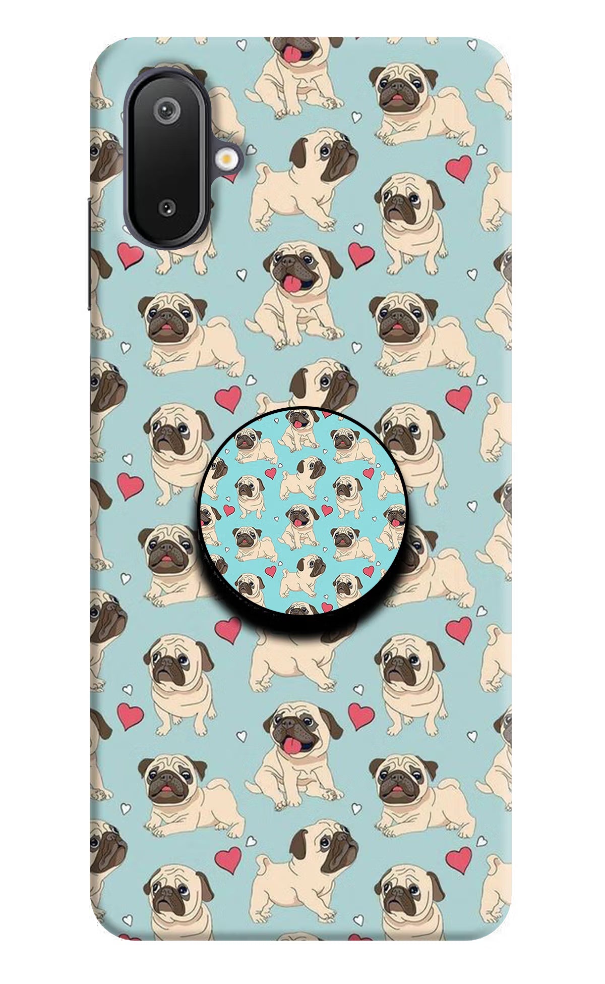 Pug Dog Samsung M06 5G Pop Case