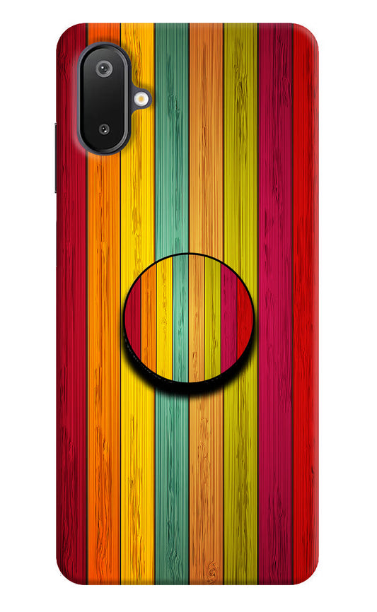 Multicolor Wooden Samsung M06 5G Pop Case