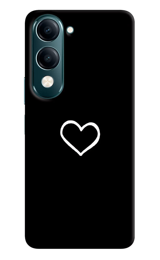 Heart Vivo Y19s 5G Hard Case Back Cover by Casekaro