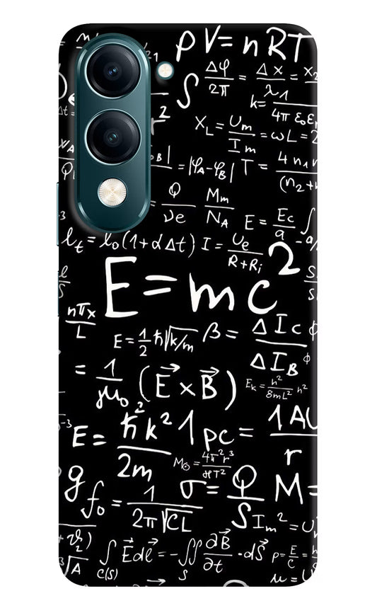 Physics Formula Vivo Y19s 5G Hard Case Back Cover by Casekaro