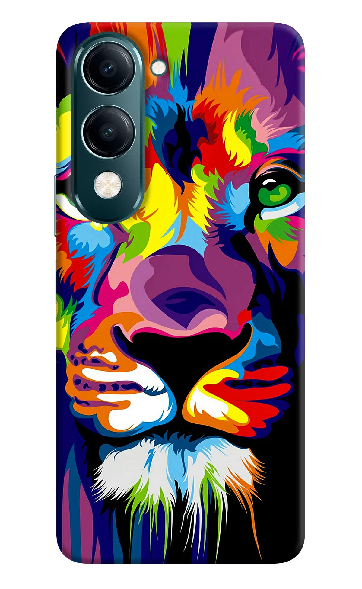 Lion Vivo Y19s 5G Hard Case Back Cover by Casekaro