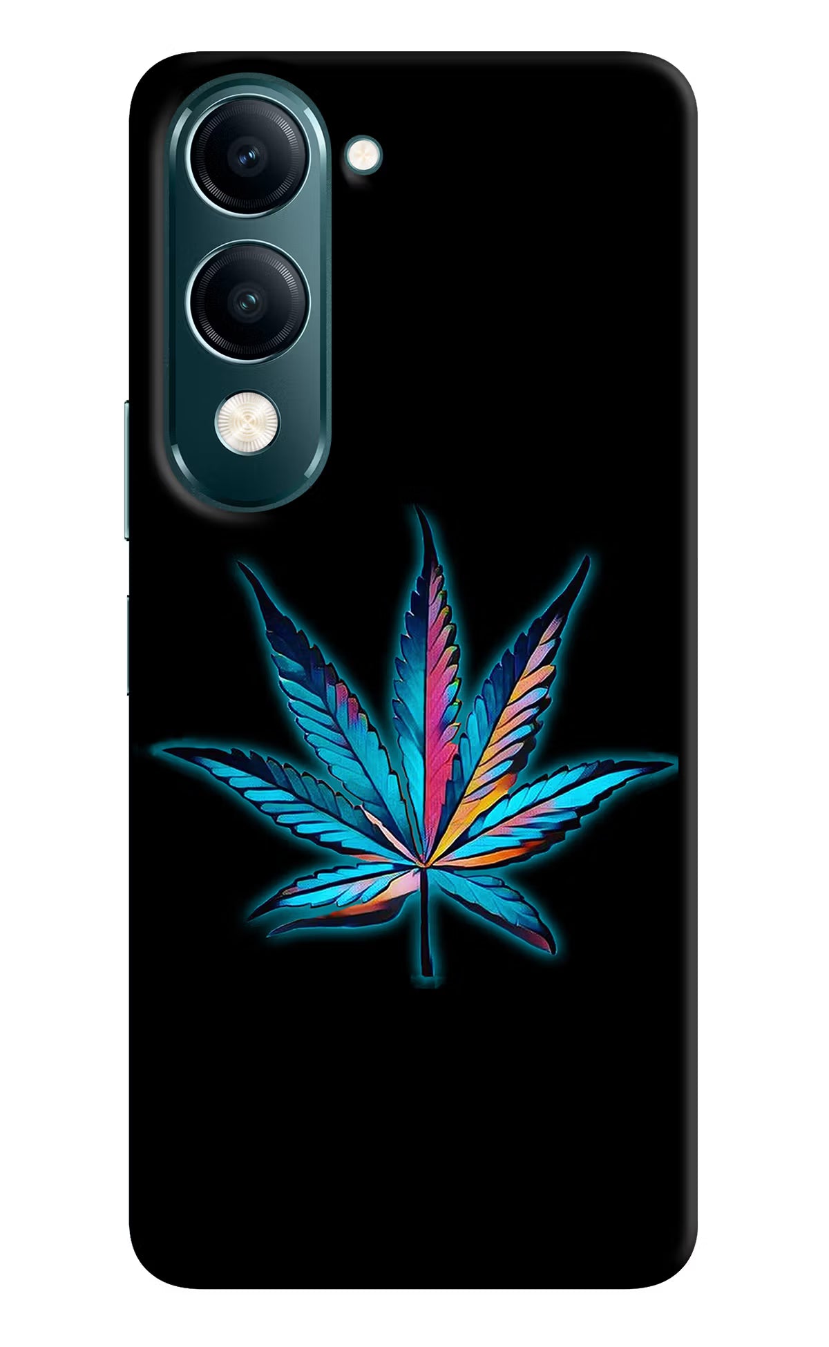 Weed Vivo Y19s 5G Hard Case Back Cover by Casekaro