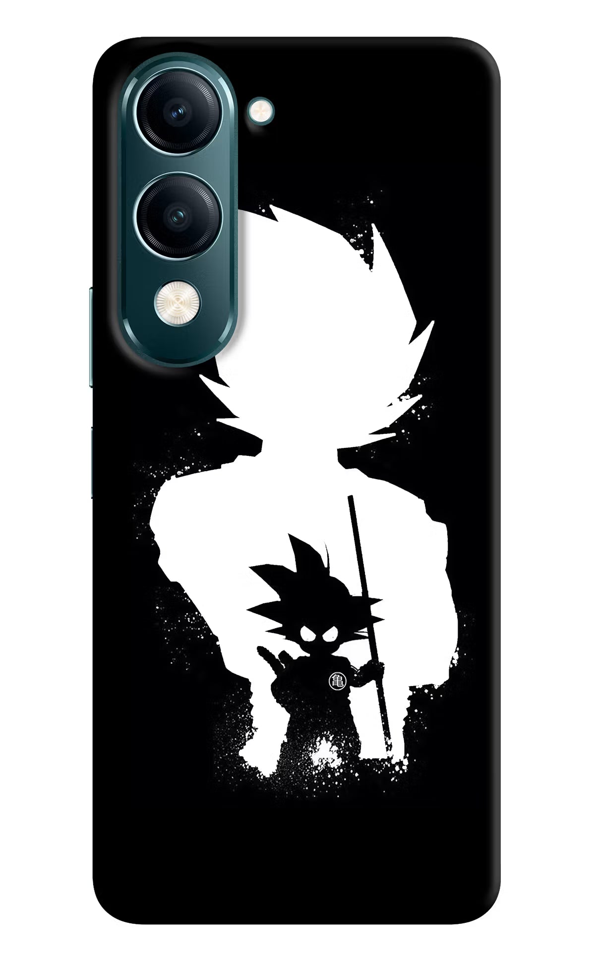 Goku Shadow Vivo Y19s 5G Hard Case Back Cover by Casekaro