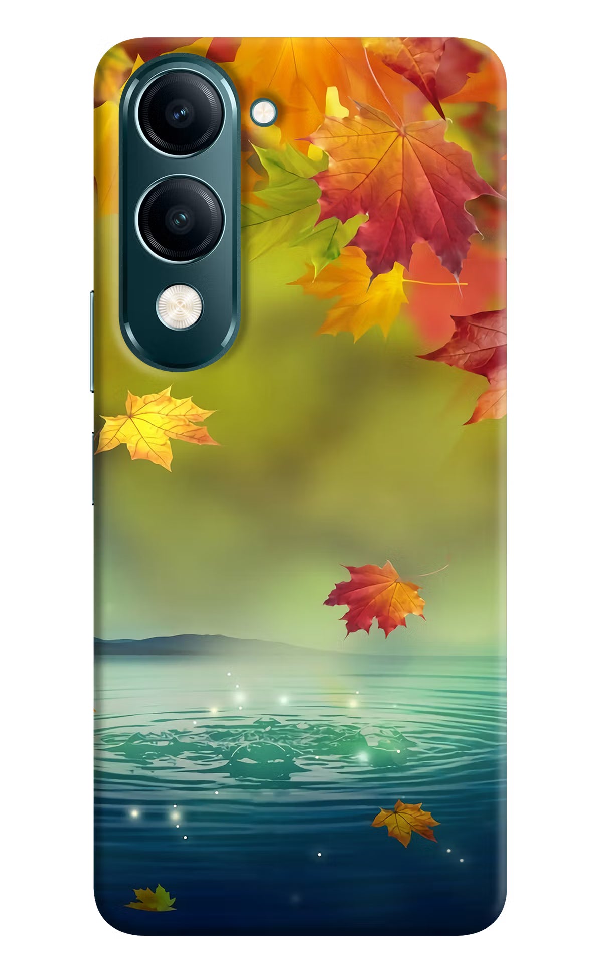 Flowers Vivo Y19s 5G Hard Case Back Cover by Casekaro