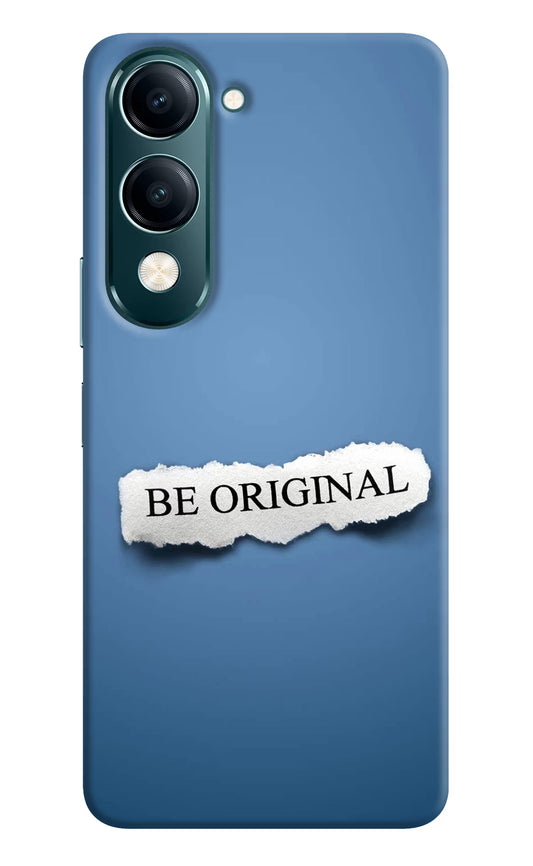 Be Original Vivo Y19s 5G Hard Case Back Cover by Casekaro