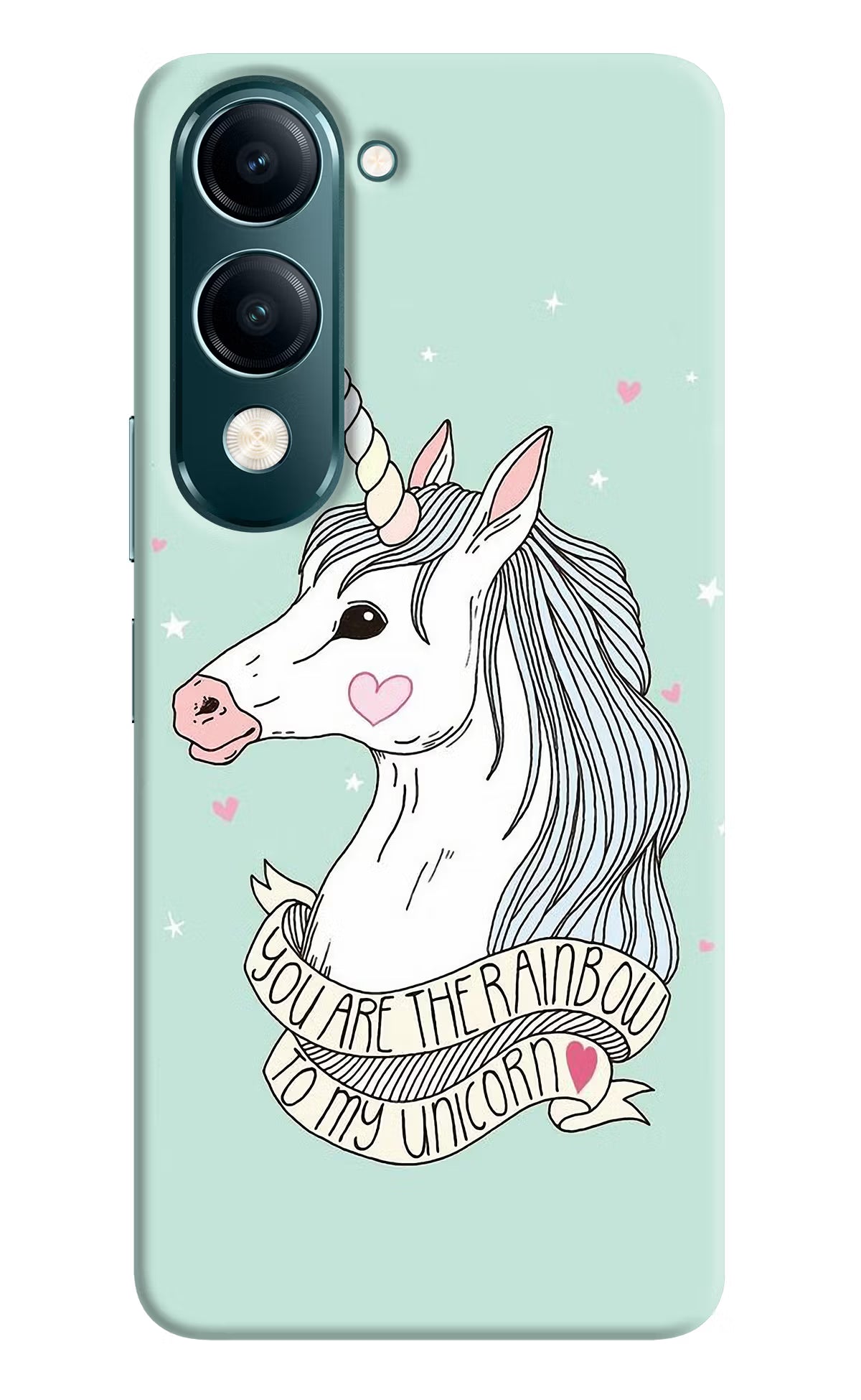 Unicorn Wallpaper Vivo Y19s 5G Hard Case Back Cover by Casekaro