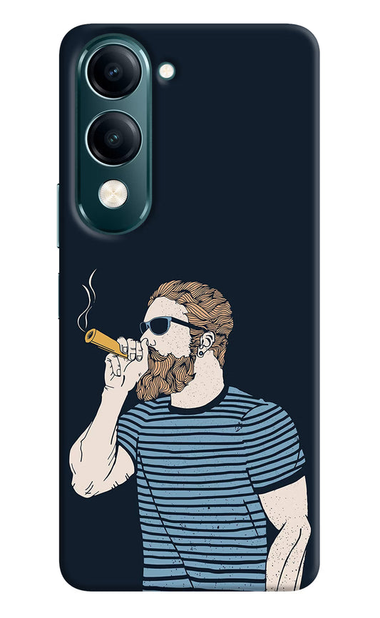 Smoking Vivo Y19s 5G Hard Case Back Cover by Casekaro