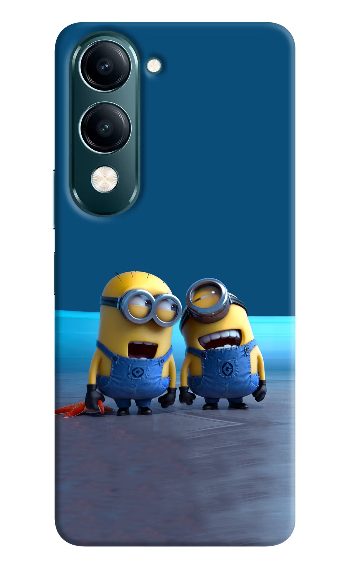Minion Laughing Vivo Y19s 5G Hard Case Back Cover by Casekaro