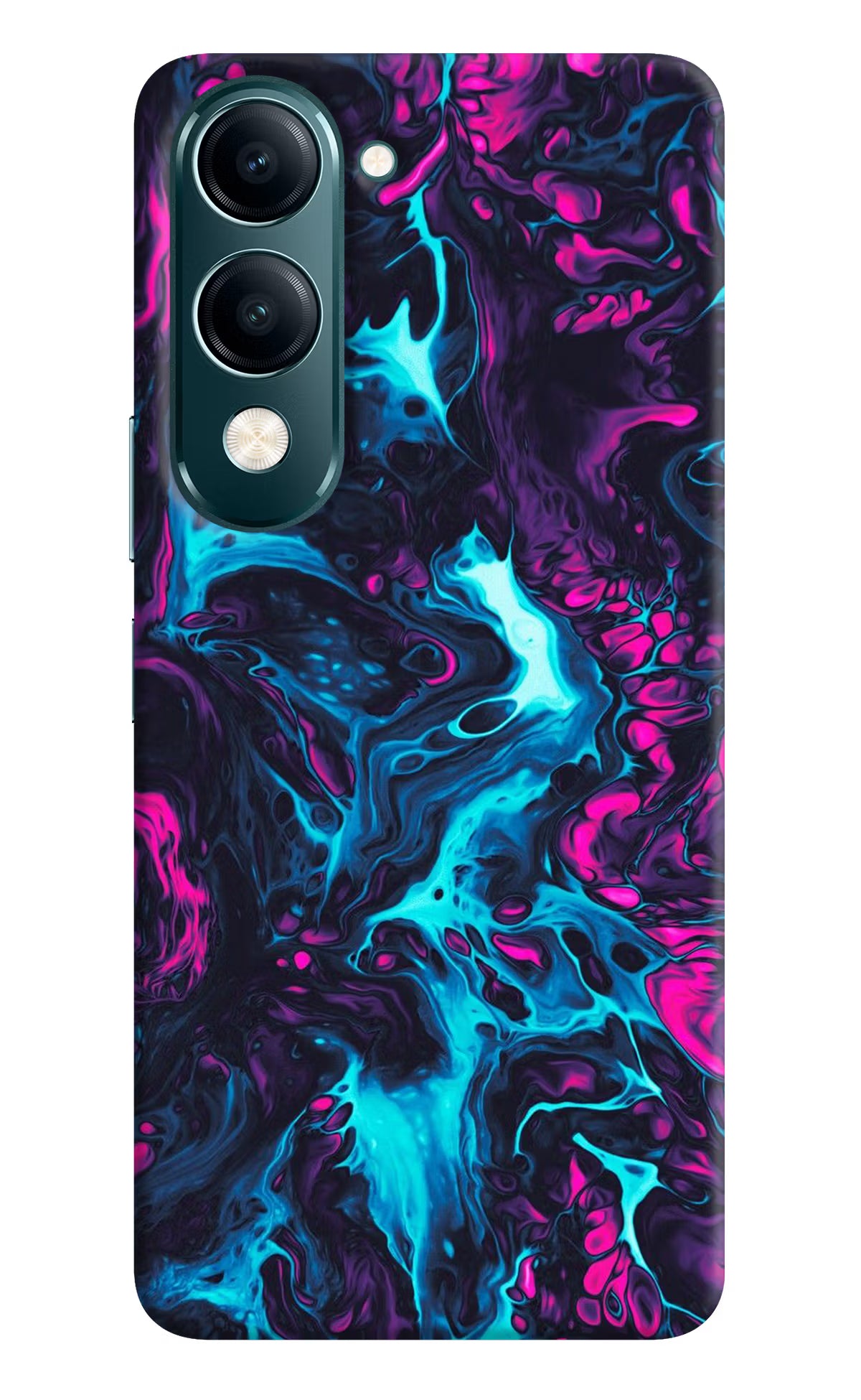 Abstract Vivo Y19s 5G Hard Case Back Cover by Casekaro