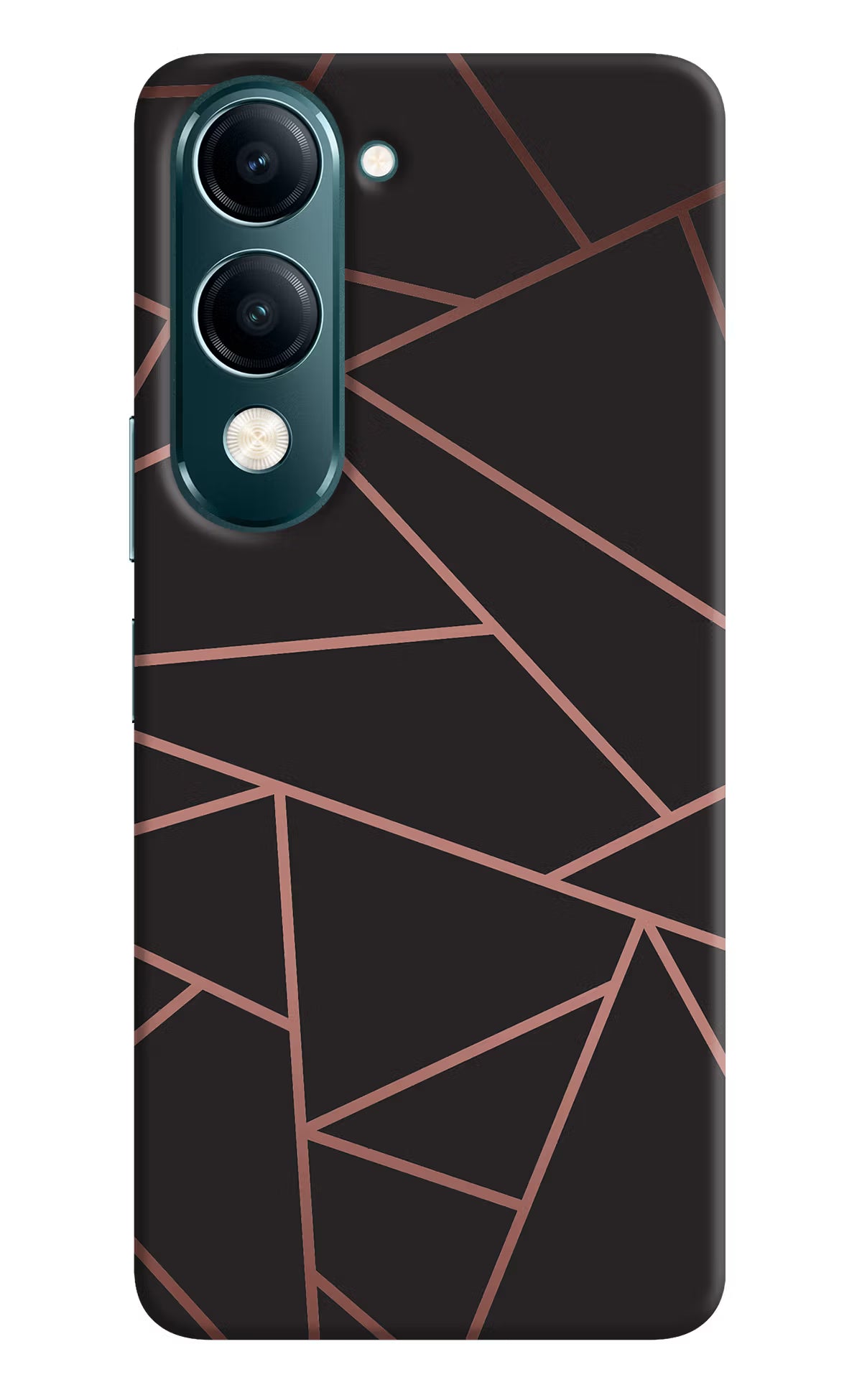 Geometric Pattern Vivo Y19s 5G Hard Case Back Cover by Casekaro