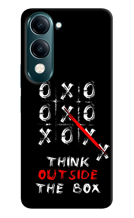 Think out of the BOX Vivo Y19s 5G Hard Case Back Cover by Casekaro