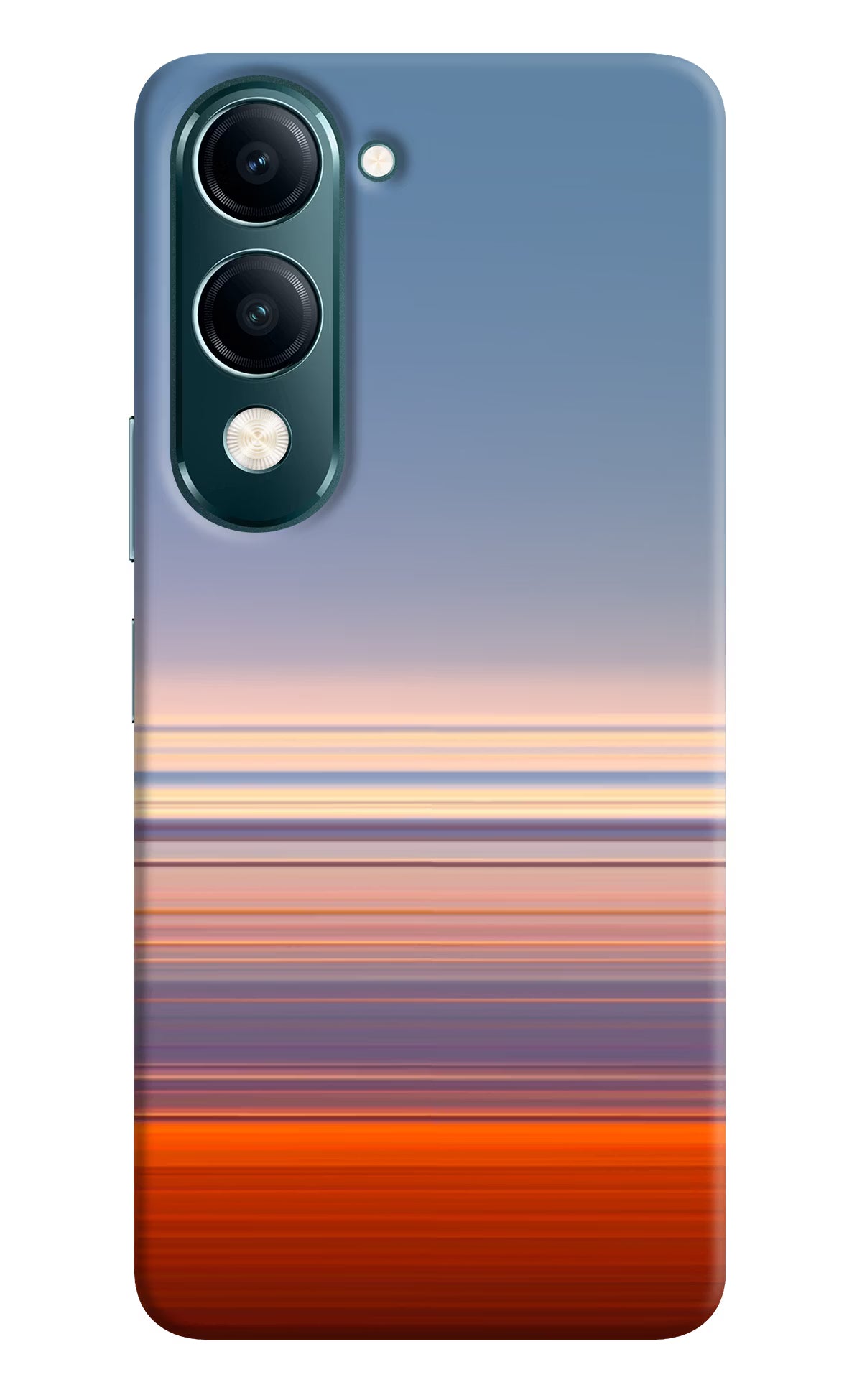 Morning Colors Vivo Y19s 5G Hard Case Back Cover by Casekaro