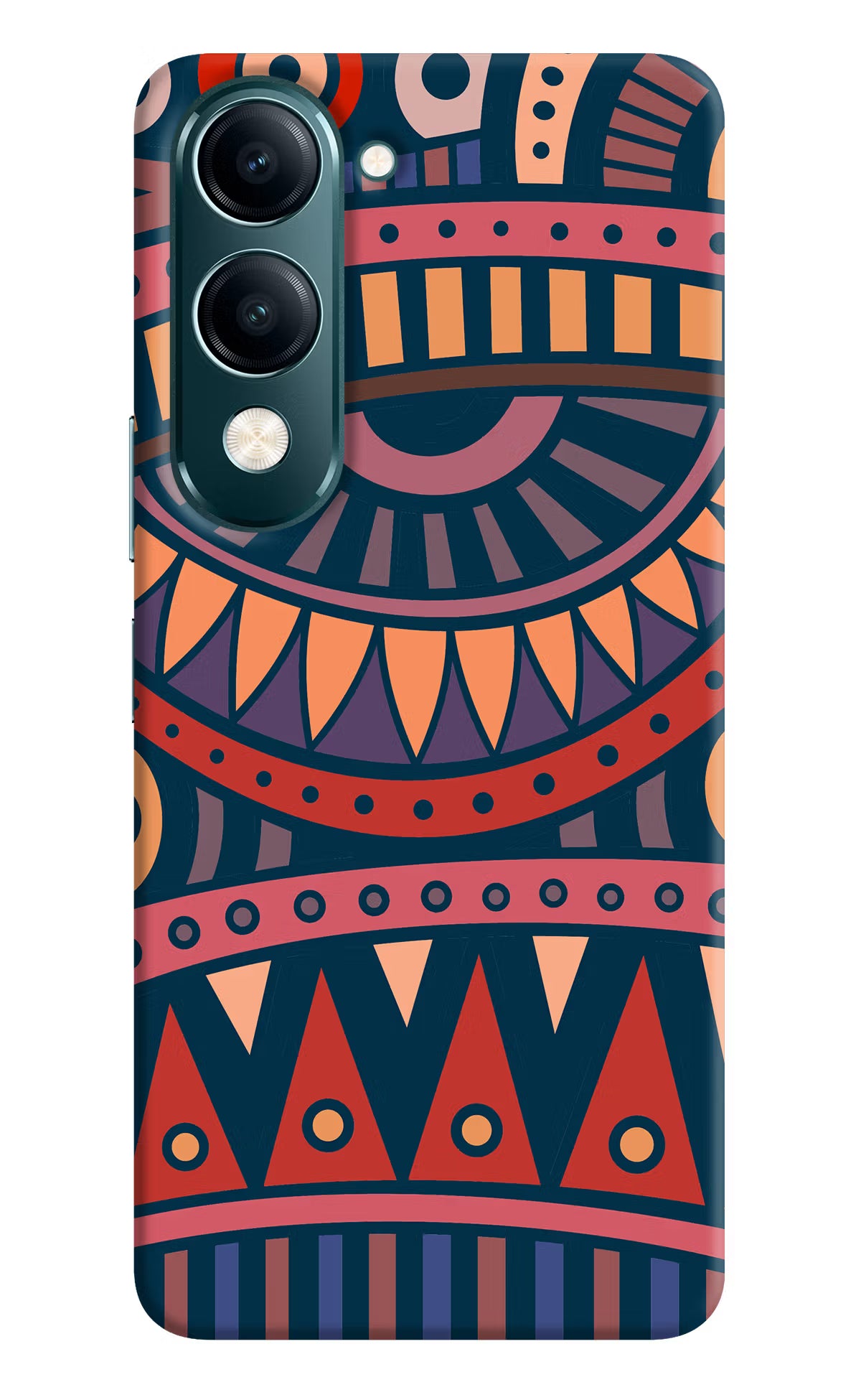 African Culture Design Vivo Y19s 5G Back Cover