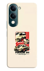 Classic Porsche 911 Vivo Y19s 5G Hard Case Back Cover by Casekaro