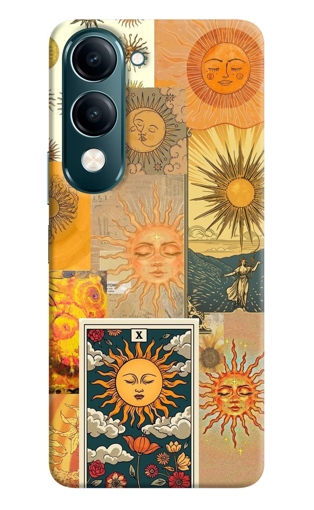 Sun Vivo Y19s 5G Hard Case Back Cover by Casekaro