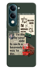 The Smiths Vivo Y19s 5G Hard Case Back Cover by Casekaro