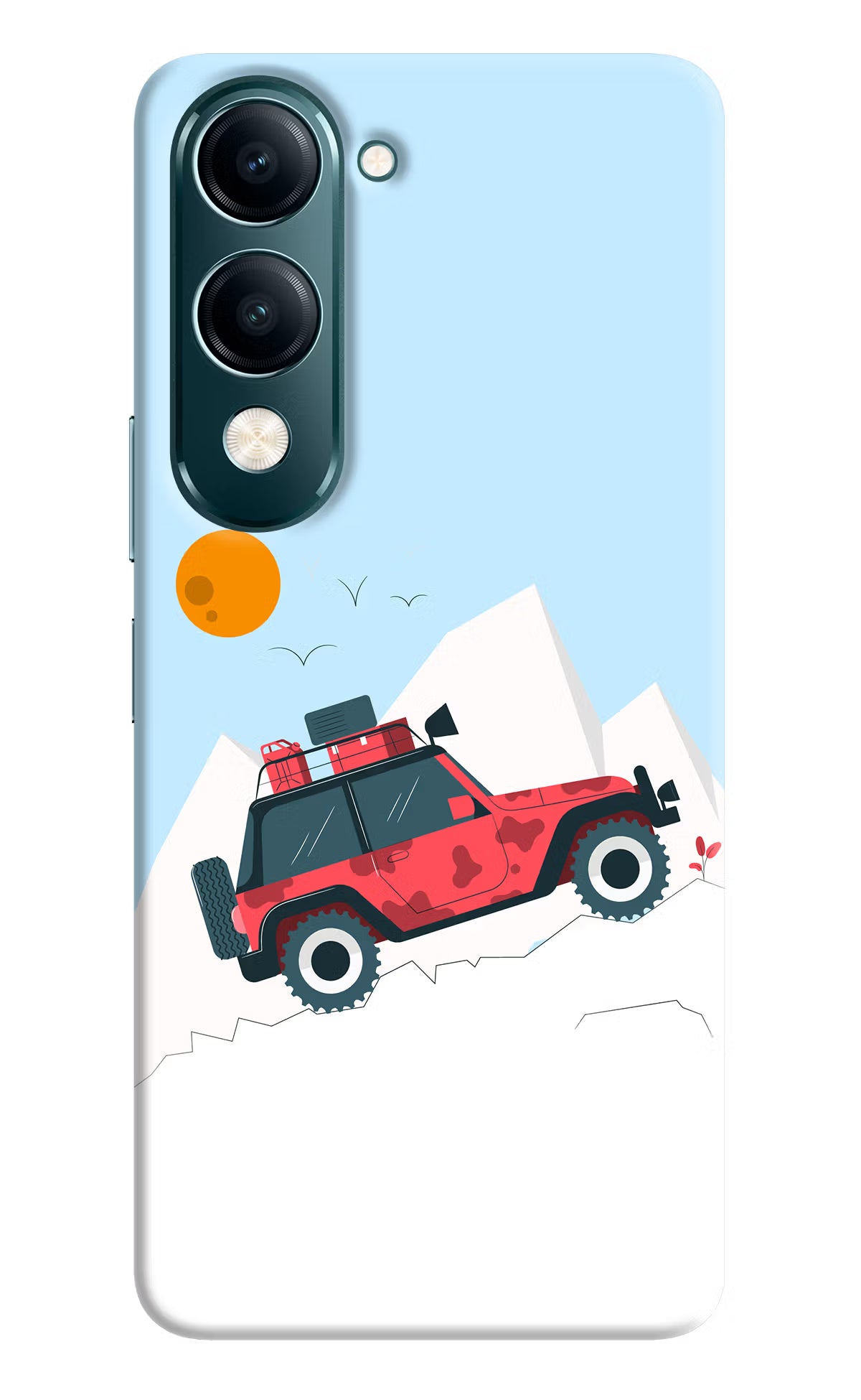 Mountain Trail Beast Vivo Y19s 5G Hard Case Back Cover by Casekaro