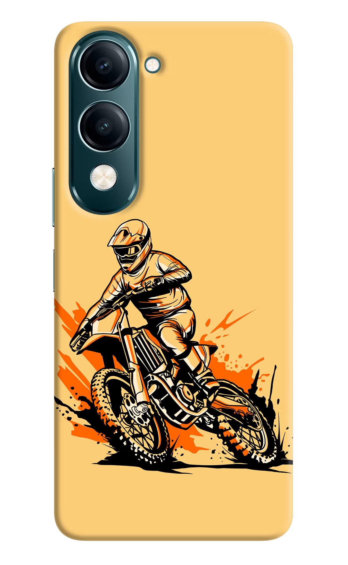 Off-Road Fury Vivo Y19s 5G Hard Case Back Cover by Casekaro