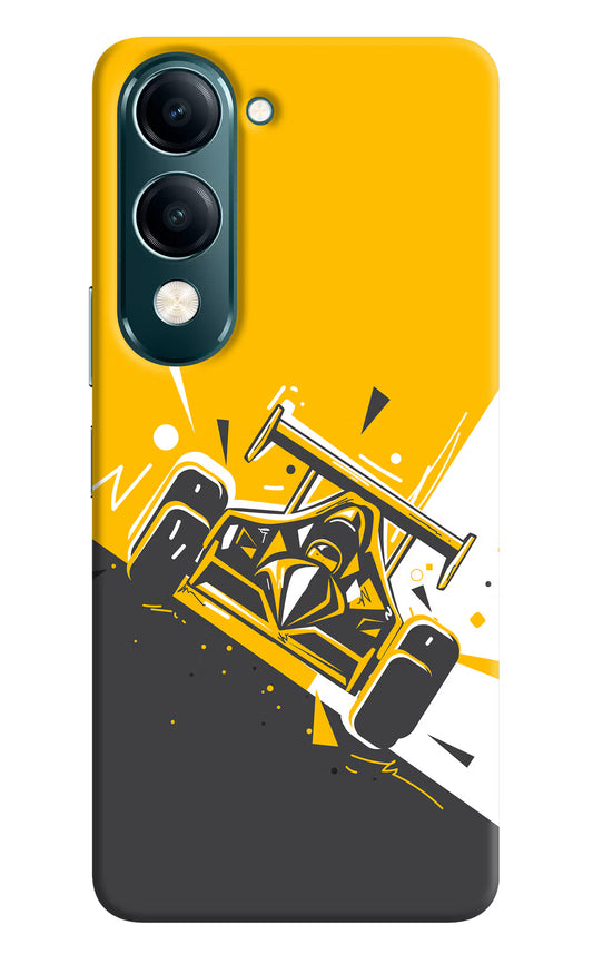 Track King Vivo Y19s 5G Hard Case Back Cover by Casekaro