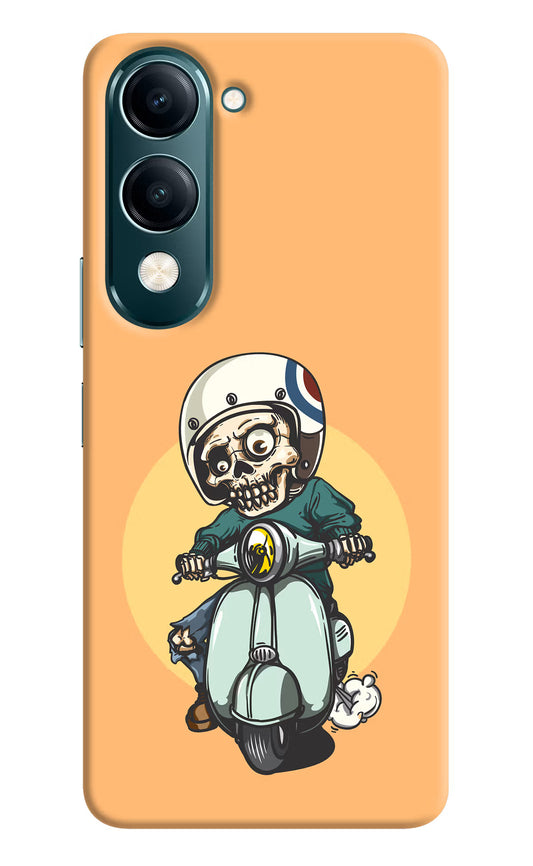 Undead Biker Vivo Y19s 5G Hard Case Back Cover by Casekaro