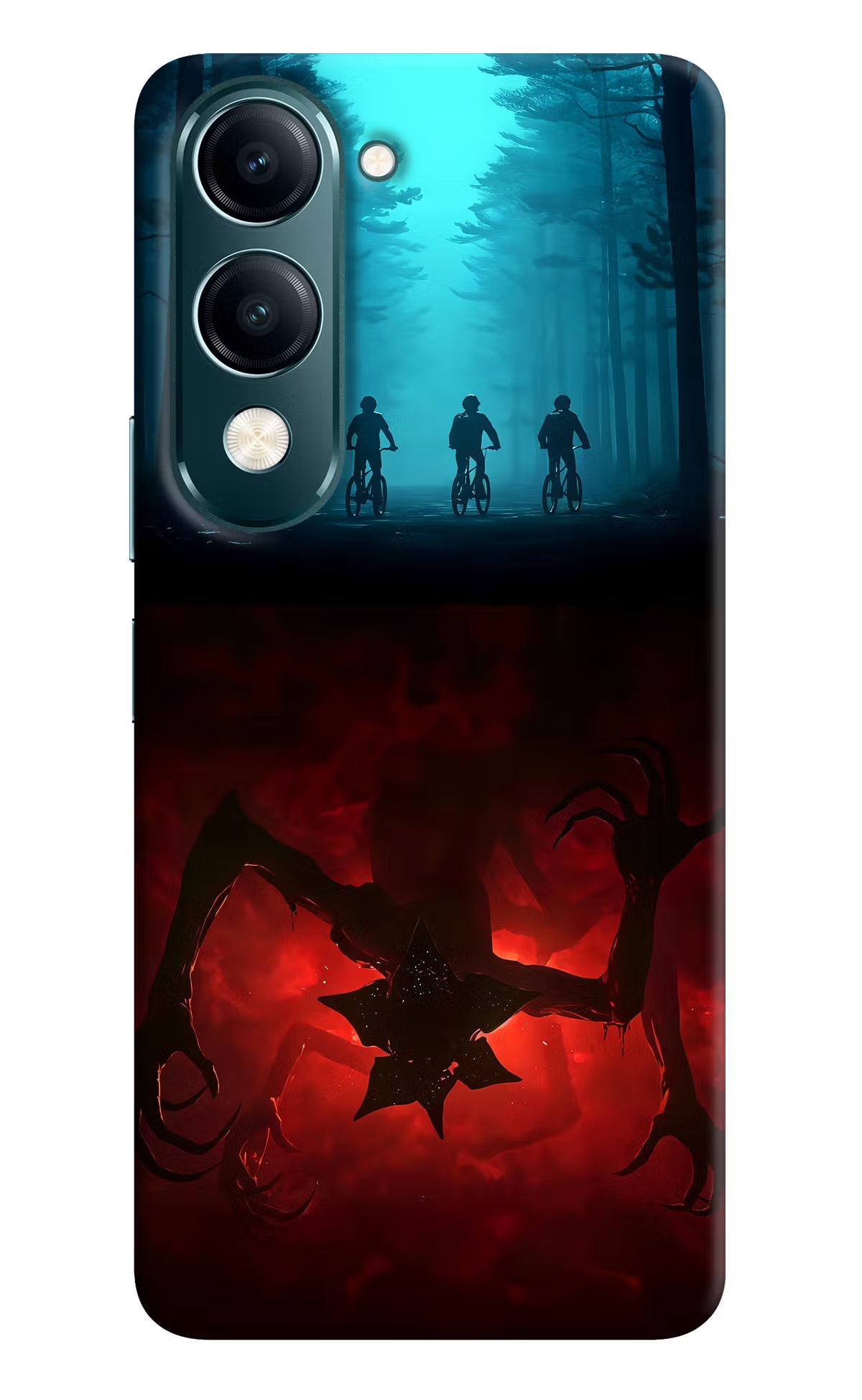 Ordinary Things Downside Up Vivo Y19s 5G Hard Case Back Cover by Casekaro