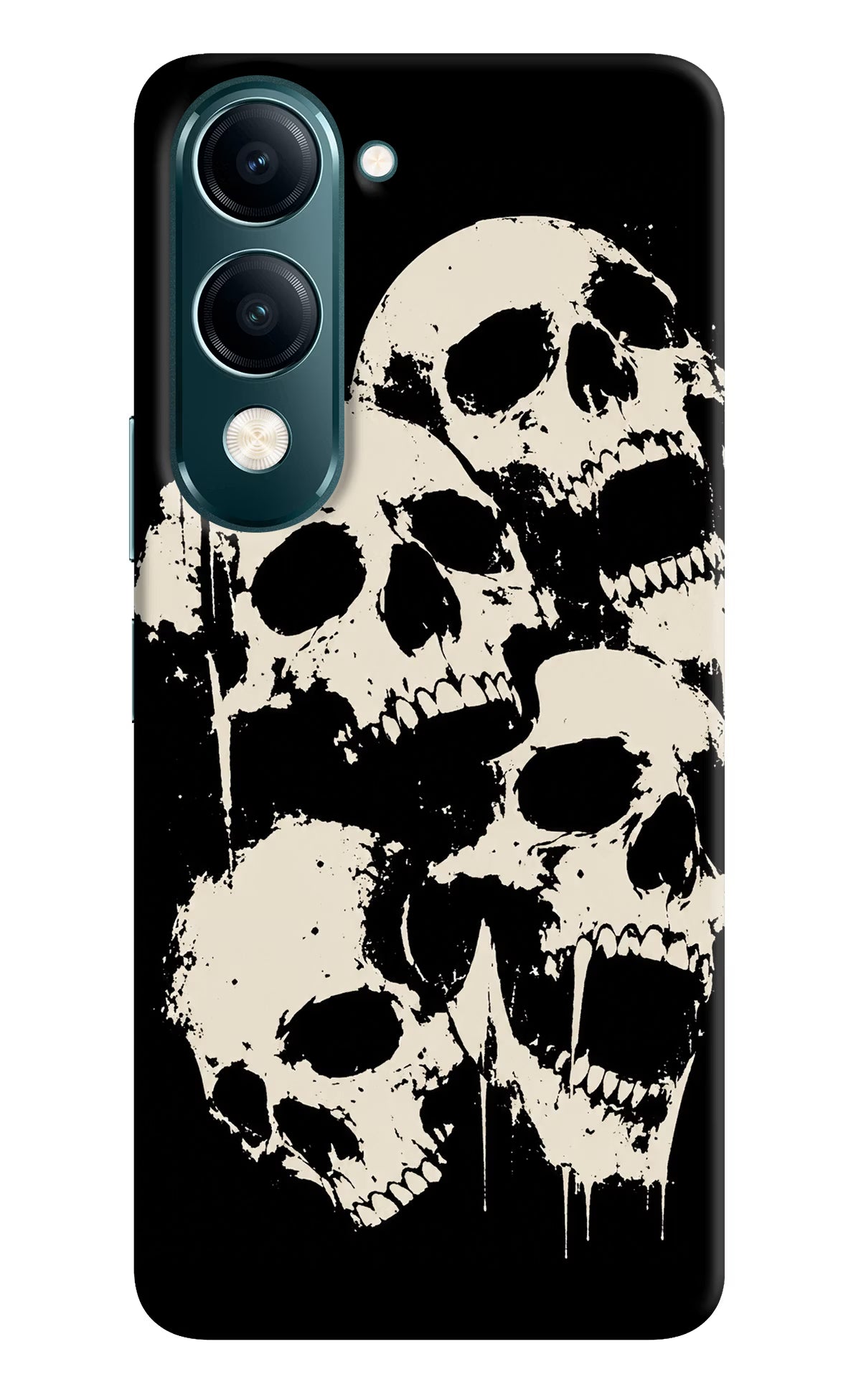 Dead Stack Vivo Y19s 5G Hard Case Back Cover by Casekaro