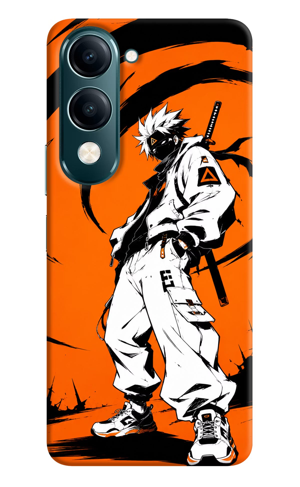 Street Samurai  Vivo Y19s 5G Hard Case Back Cover by Casekaro