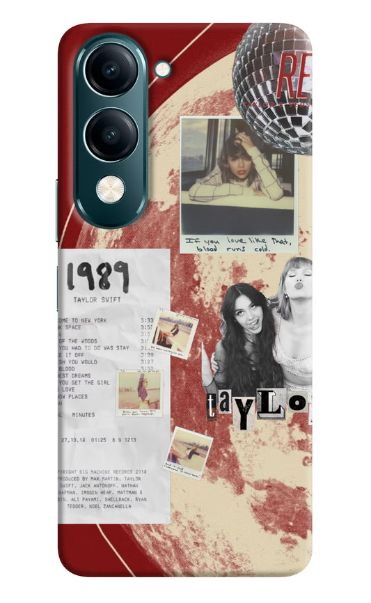 Taylor Swift Vivo Y19s 5G Hard Case Back Cover by Casekaro