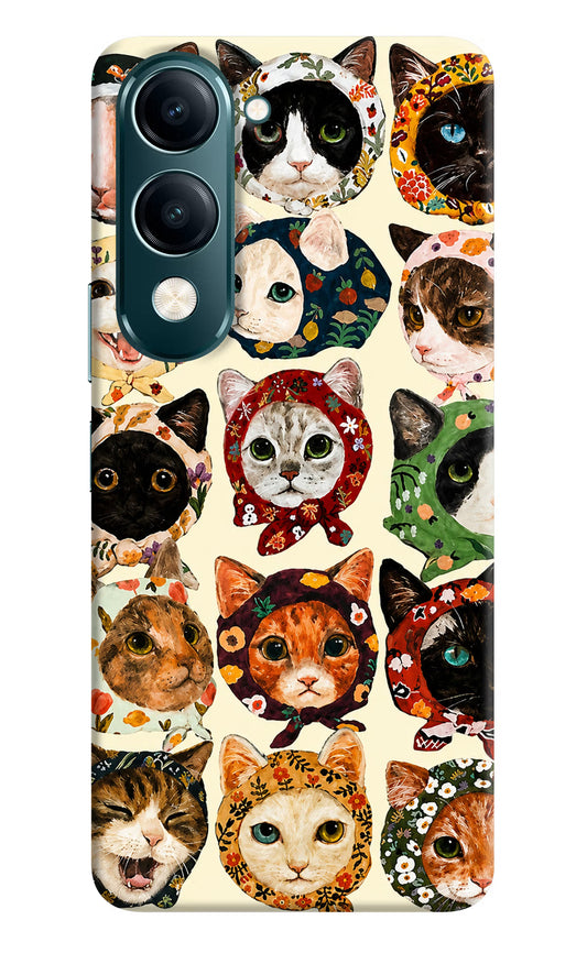 Cool Cat Vivo Y19s 5G Hard Case Back Cover by Casekaro