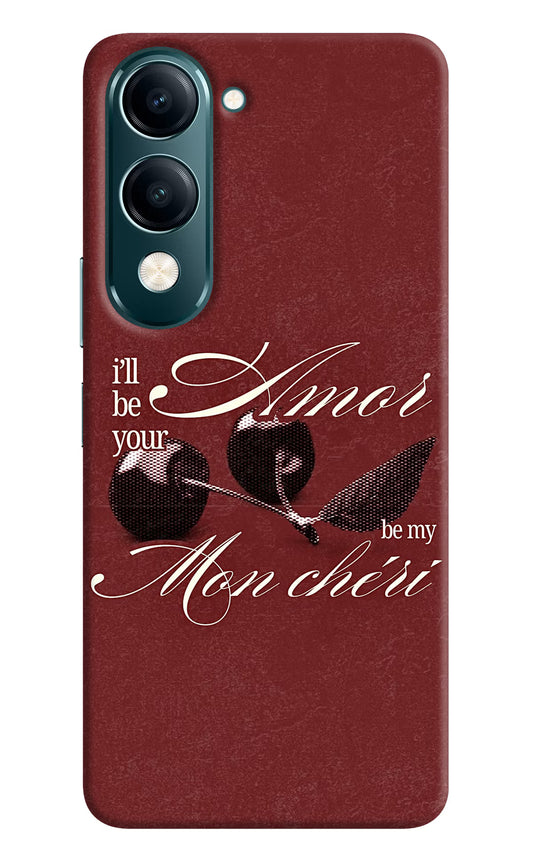 Velvet Cherry Vivo Y19s 5G Back Cover