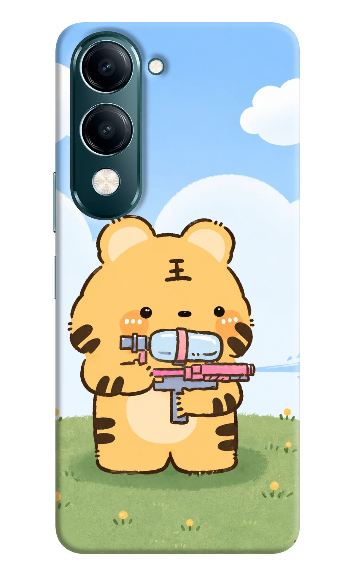 Tiger Treat Vivo Y19s 5G Back Cover